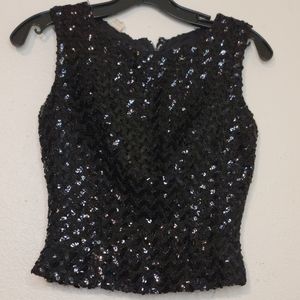 Vintage sequin top